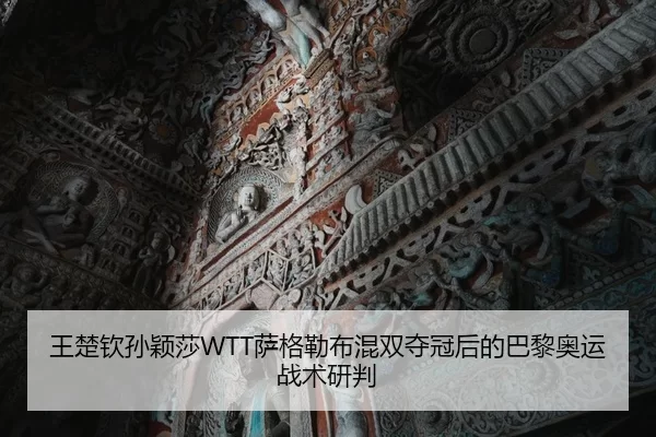 王楚钦孙颖莎WTT萨格勒布混双夺冠后的巴黎奥运战术研判
